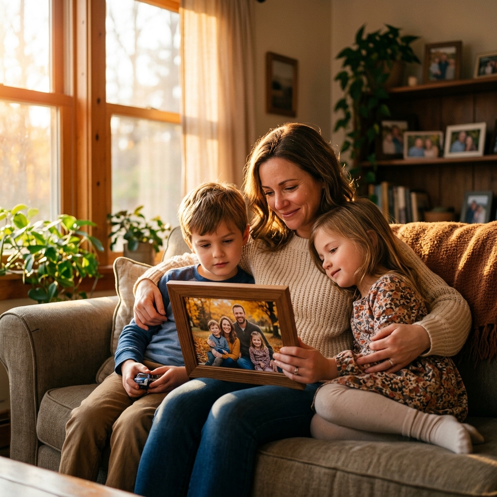 Family protected by term insurance sudden death cover
